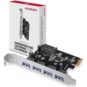 AXAGON PCEU-430VL PCIe Adapter 4x USB3.2