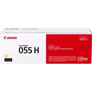 Canon toner CRG-055HY, žuta