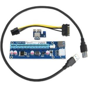 Gembird PCI-Express riser add-on card, PCI-ex 6-pin power connector