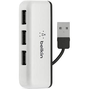 USB HUB BELKIN F4U021bt, 4 portni USB 2.0, bijeli