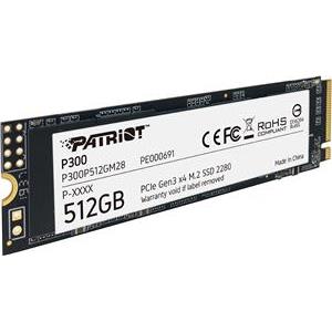 SSD Patriot P300 R1700/W1200, 512GB, M.2 NVMe, P300P512GM28
