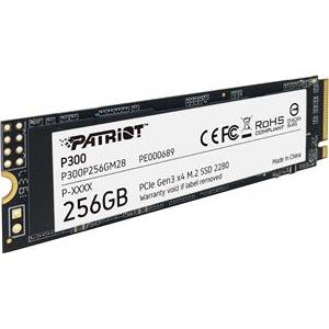 SSD Patriot P300 R1700/W1100, 256GB, M.2 NVMe, P300P256GM28
