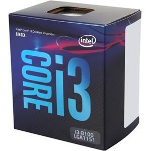 Procesor Intel Core i3 8100 TRAY 4x3,6 65W S1151