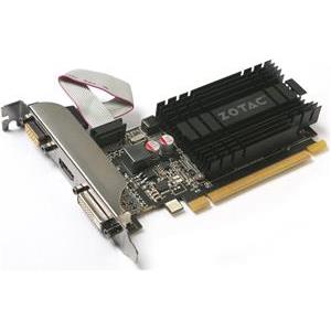Grafična kartica Zotac ZT-71302-20L, GeForce GT 710, 2GB, GDDR3 64-bit, 4096 x 2160 pixels, PCI Express 2.0
