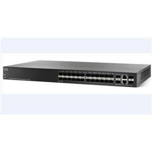 Cisco 28-Port Gigabit Managed SFP L3 Rackmount Switch, SG350-28SFP-K9