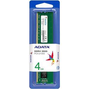 Memorija Adata DDR4 4GB 2666MHz, Single Tray, AD4U2666J4G19-S