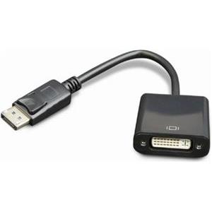 Gembird DisplayPort v.1 to DVI adapter cable, black