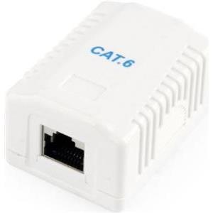 Gembird CAT5E UTP 2-port surface mount box