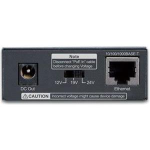 Planet Single-Port 1GbE Ultra PoE Splitter 90W (12V 19V 24V)