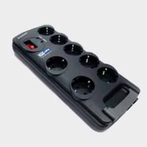 Opti-UPS SBGH721, 7 Outlet Surge Buster + Modem Network Protect, Power Rating: 10A, 250VAC, 10 A