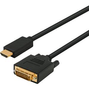 BIT FORCE kabel HDMI-DVI (24+1) M/M 2m