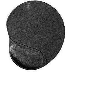Gembird Gel mouse pad with wrist support, black