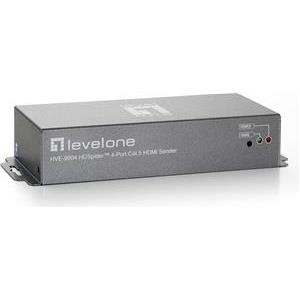 LevelOne HDSpider™ 4-Port HDMI over Cat.5 Transmitter