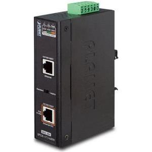 Planet Industrial Single Port GbE Ultra 60W PoE Injector