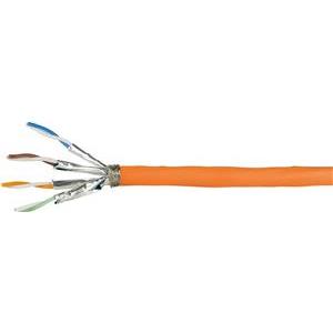 LogiLink 100m Cat.7A S/FTP, 100 m, Cat7a, S/FTP (S-STP), Orange