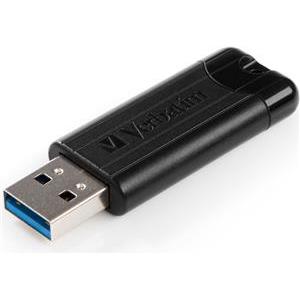 Verbatim USB3.0 Store'n'Go PinStripe 128GB, crni