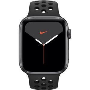 Pametni sat APPLE Watch Nike Series 5 GPS, 44mm, sivi aluminijski okvir sa antracitom, crna Nike sportska narukvica, S/M & M/L