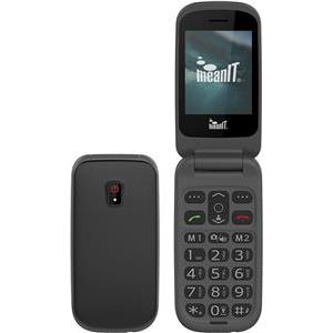 Mobitel MEANIT Senior Flip 1, Dual SIM, crni