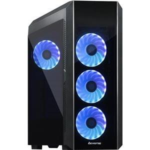 Case Midi Chieftec SCORPION III Glass 4x A-RGB Fan