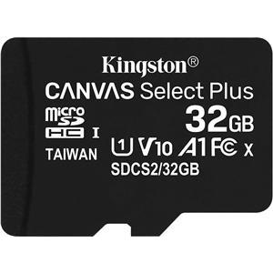 Memorijska kartica Kingston 32GB micSDHC Canvas Select Plus 100R A1 C10 Single Pack w/o ADP, SDCS2/32GBSP