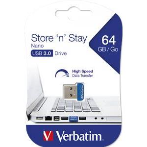 Verbatim USB3.0 Nano Store'n'Stay 64GB