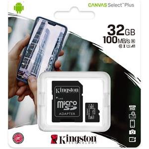 KINGSTON 32GB micSDHC Canvas Select Plus