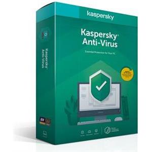 Kaspersky Anti-Virus (Code in a Box) 2020 3PC,1Year Multilingual (DE, NL, FR, EN)