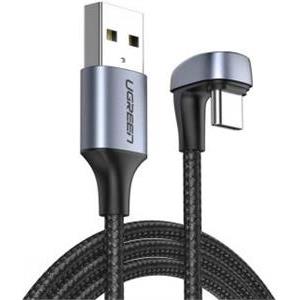 UGREEN USB-A 2.0 to USB-C corner cable 1m