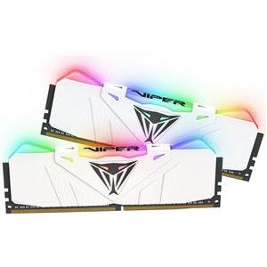 Memorija Patriot Viper RGB 16GB Kit (2x8GB) DDR4-3200 PC4-25600 CL16, 1.35V - Bel, PVR416G320C6KW