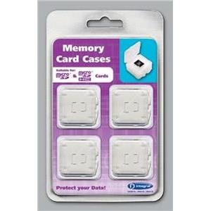 Integral 4x protection box for micro SD / micro SDHC cards