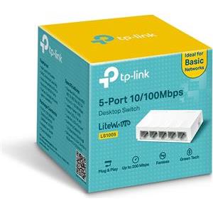 TP-Link network switch LiteWave 5 port LS1005 10 / 100Mbps