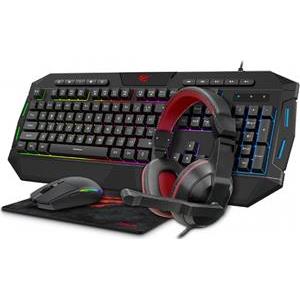 HAVIT Gamenote set 4in1 (keyboard + mouse + pad + headphones) HV-KB501CM