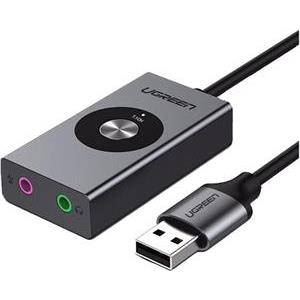 Ugreen USB 2.0 to 3.5mm audio adapter sound card 7.1
