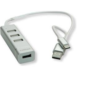 Roline USB2.0 TIP-A+C Hub 4-portni