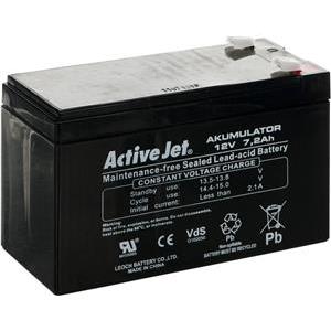 Activejet battery / accumulator 12V 7,2Ah