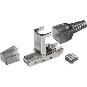 Transmedia Tool-less RJ 45 plug STP CAT 6A