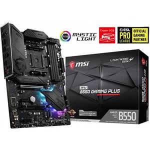 Matična ploča MSI MPG B550 GAMING PLUS - ATX - Socket AM4 - AMD B550