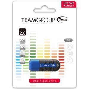 Teamgroup 32GB T181 USB 2.0 USB FLASH DRIVE crno-plavi