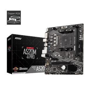 Matična ploča MSI A520M-A PRO - micro ATX - Socket AM4 - AMD A520