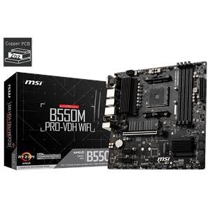 Matična ploča MSI B550M PRO-VDH WIFI - Motherboard - micro ATX - Socket AM4 - AMD B550