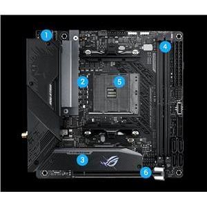 Matična ploča ASUS ROG STRIX B550-I GAMING - Mini-ITX - Socket AM4 - AMD B550