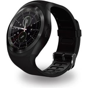 Sportski sat MEANIT Smart watch MX Sport, HR, pametne obavijesti, crno/crvena