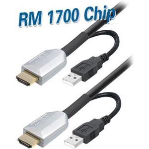 Transmedia HDMI 4K UHD kabel with active chipset 60m