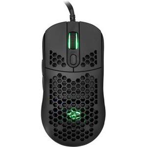 WHITE SHARK RGB gaming miš GALAHAD crni 6400dpi