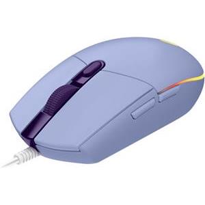 Miš LOGITECH Gaming G102 Lightsync, optički, 8000dpi, lilac, USB