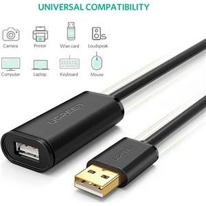 Ugreen USB 2.0 Active extension with 20m signal amplifier