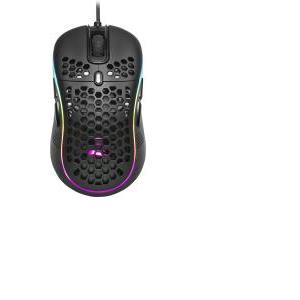Sharkoon Light2 S optički igraći miš, RGB, 6200dpi, USB, crni
