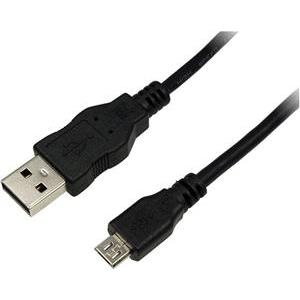 Cable USB 2.0, A - micro B, M-M, 1m, Logilink
