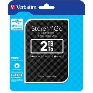 Tvrdi disk vanjski 2000 GB, VERBATIM Store 'n' Go Gen2, 2.5