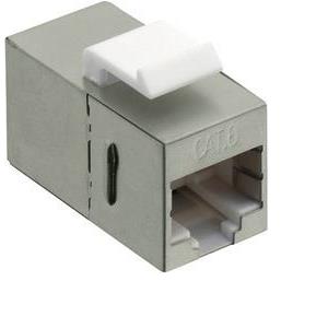 Modul Keystone RJ45 Cat.6 STP, Ž/Ž 1:1